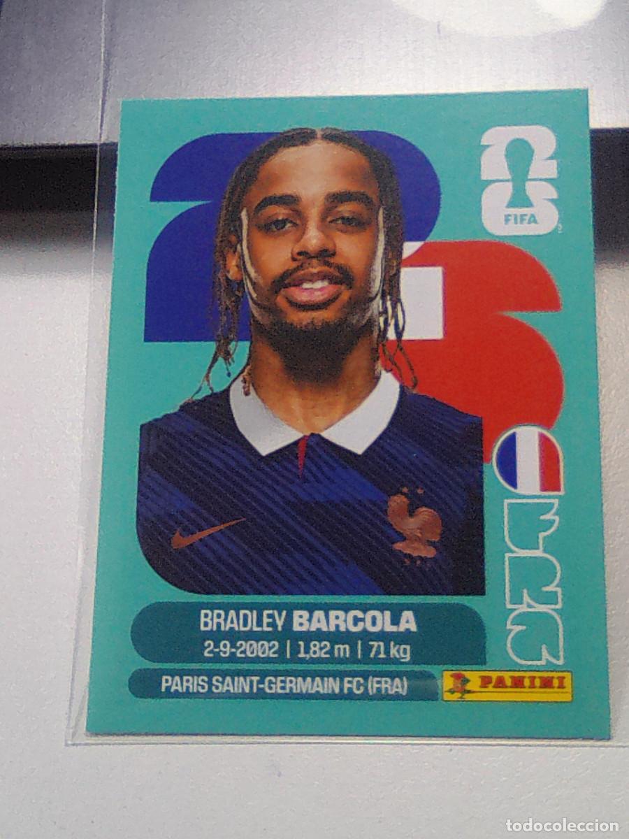 Cromos de f&uacute;tbol: B29 FRA16 BRADLEY BARCOLA 16 FRANCIA FRA FRANCE MUNDIAL FIFA WORLD CUP 2026 STICKER PANINI