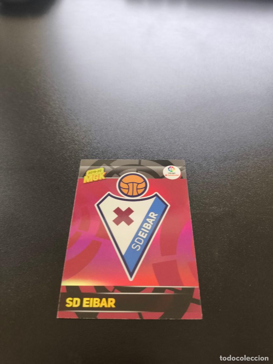 Cromos de f&uacute;tbol: 109 Escudo EIBAR PANINI LIGA MECRACRACKS MGK 2019 2020 19 20 NO ESTE