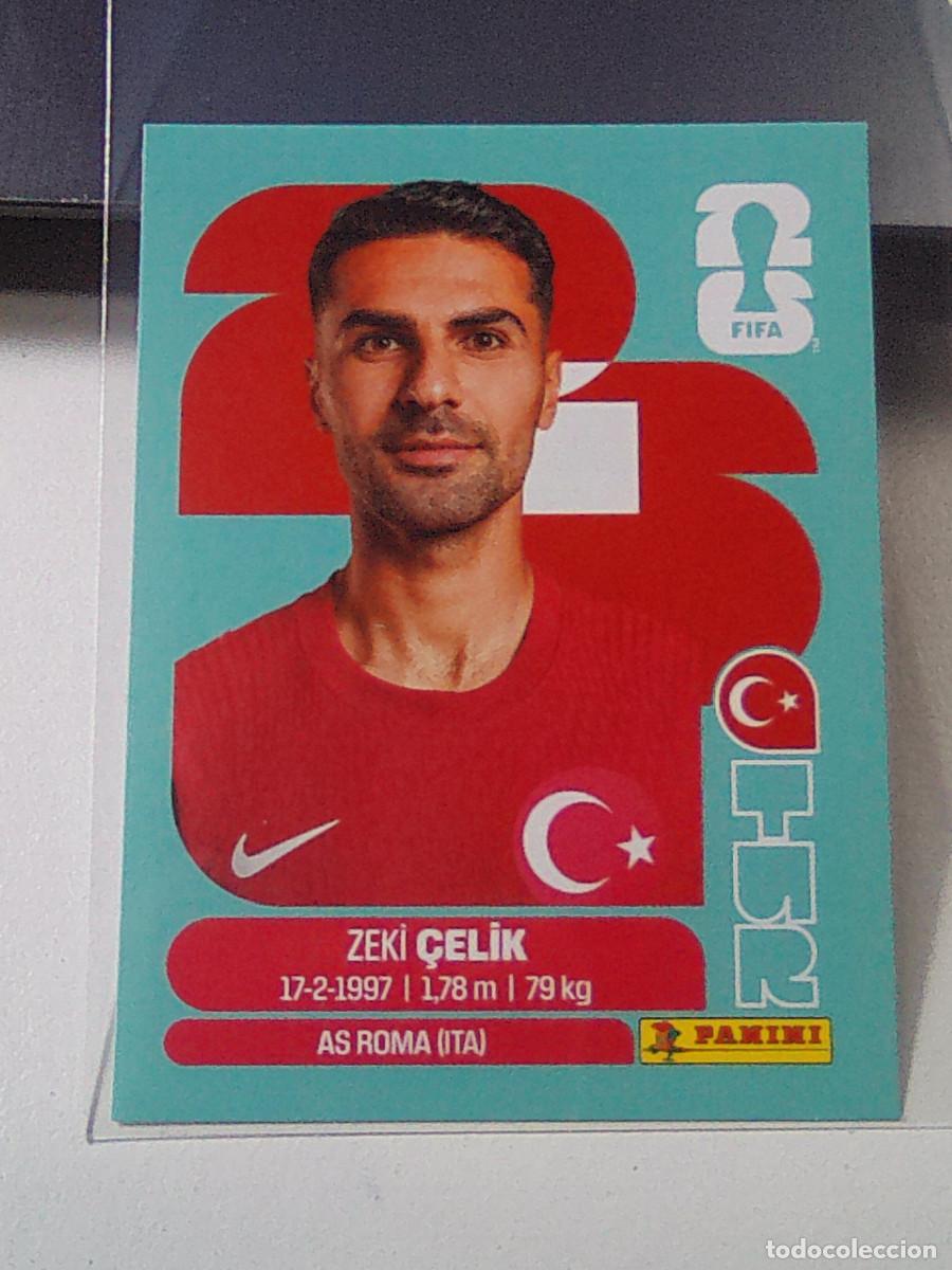 Cromos de f&uacute;tbol: B29 TUR 4 TUR4 ZEKI CELIK TURQUIA TURQUEY MUNDIAL FIFA WORLD CUP 2026 STICKER PANINI