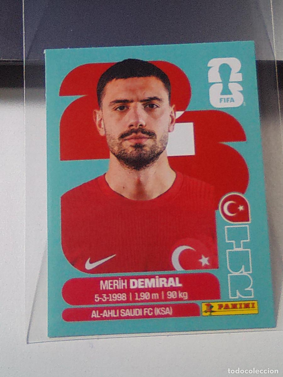 Cromos de f&uacute;tbol: B29 TUR7 MERİH DEMİRAL 7 TURQU&Iacute;A TURQUEY TUR MUNDIAL FIFA WORLD CUP 2026 STICKER PANINI