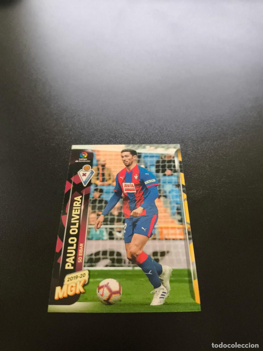 Cromos de f&uacute;tbol: 115 Paulo Oliveira EIBAR PANINI LIGA MECRACRACKS MGK 2019 2020 19 20 NO ESTE