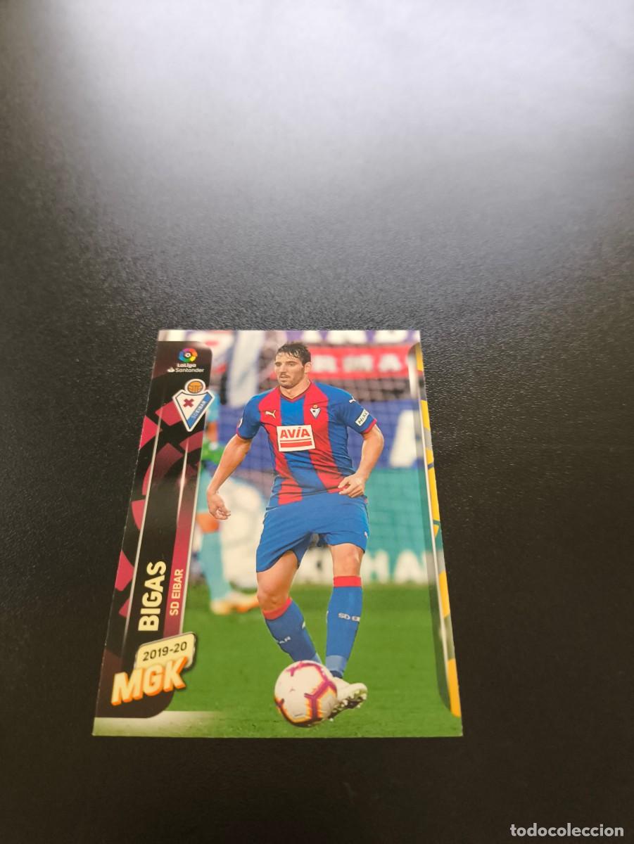Cromos de f&uacute;tbol: 116 Bigas EIBAR PANINI LIGA MECRACRACKS MGK 2019 2020 19 20 NO ESTE