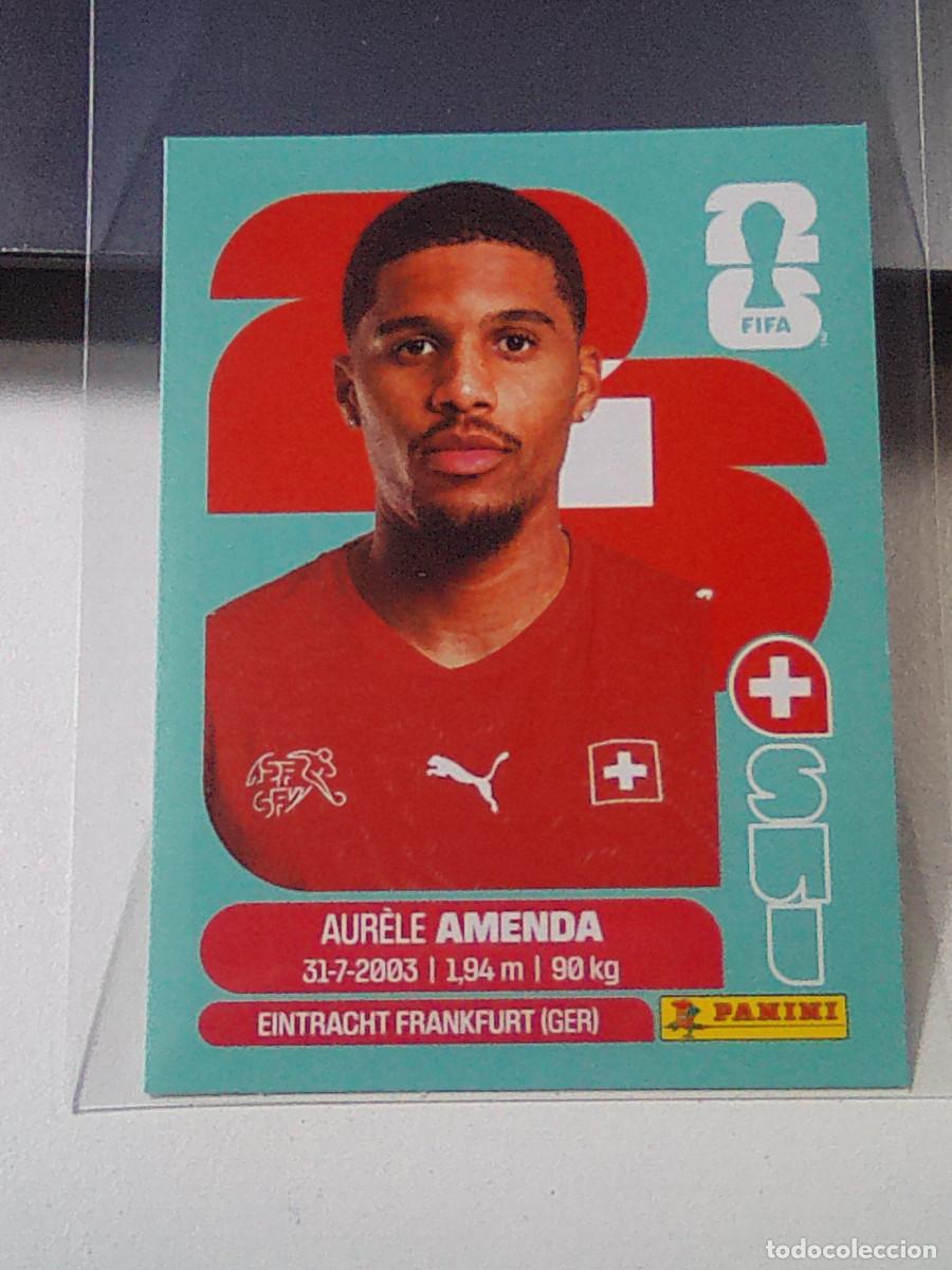 Cromos de f&uacute;tbol: B29 SUI7 AUR&Egrave;LE AMENDA 7 SUIZA SWITZERLAND SUI MUNDIAL FIFA WORLD CUP 2026 STICKER PANINI