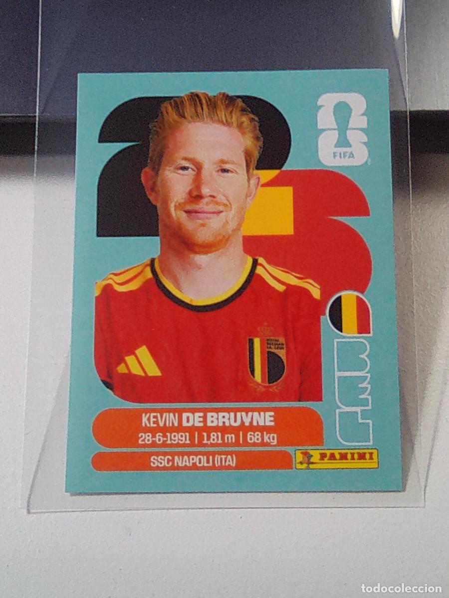 Cromos de f&uacute;tbol: B29 BEL15 KEVIN DE BRUYNE 15 B&Eacute;LGICA BELGIUM MUNDIAL FIFA WORLD CUP 2026 STICKER PANINI