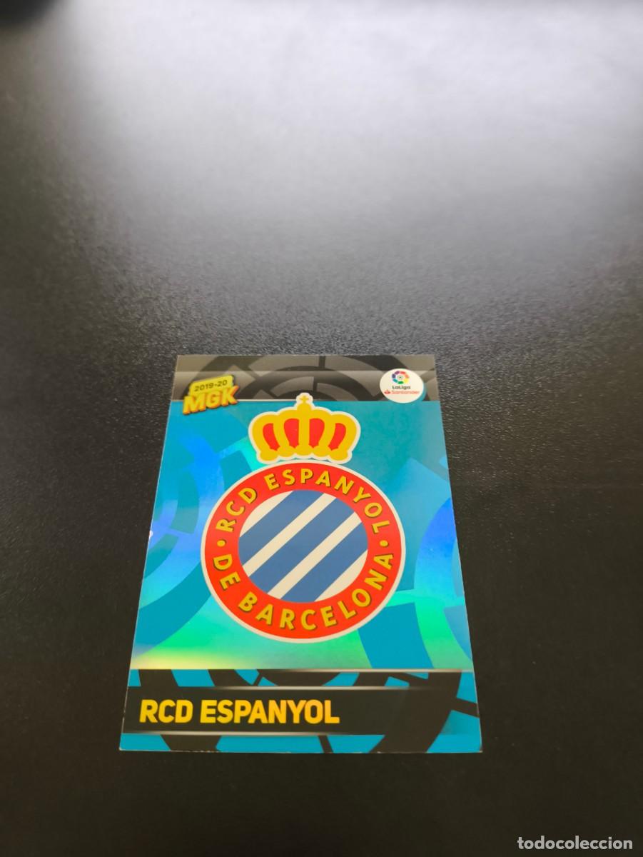 Cromos de f&uacute;tbol: 127 Escudo ESPANYOL PANINI LIGA MECRACRACKS MGK 2019 2020 19 20 NO ESTE