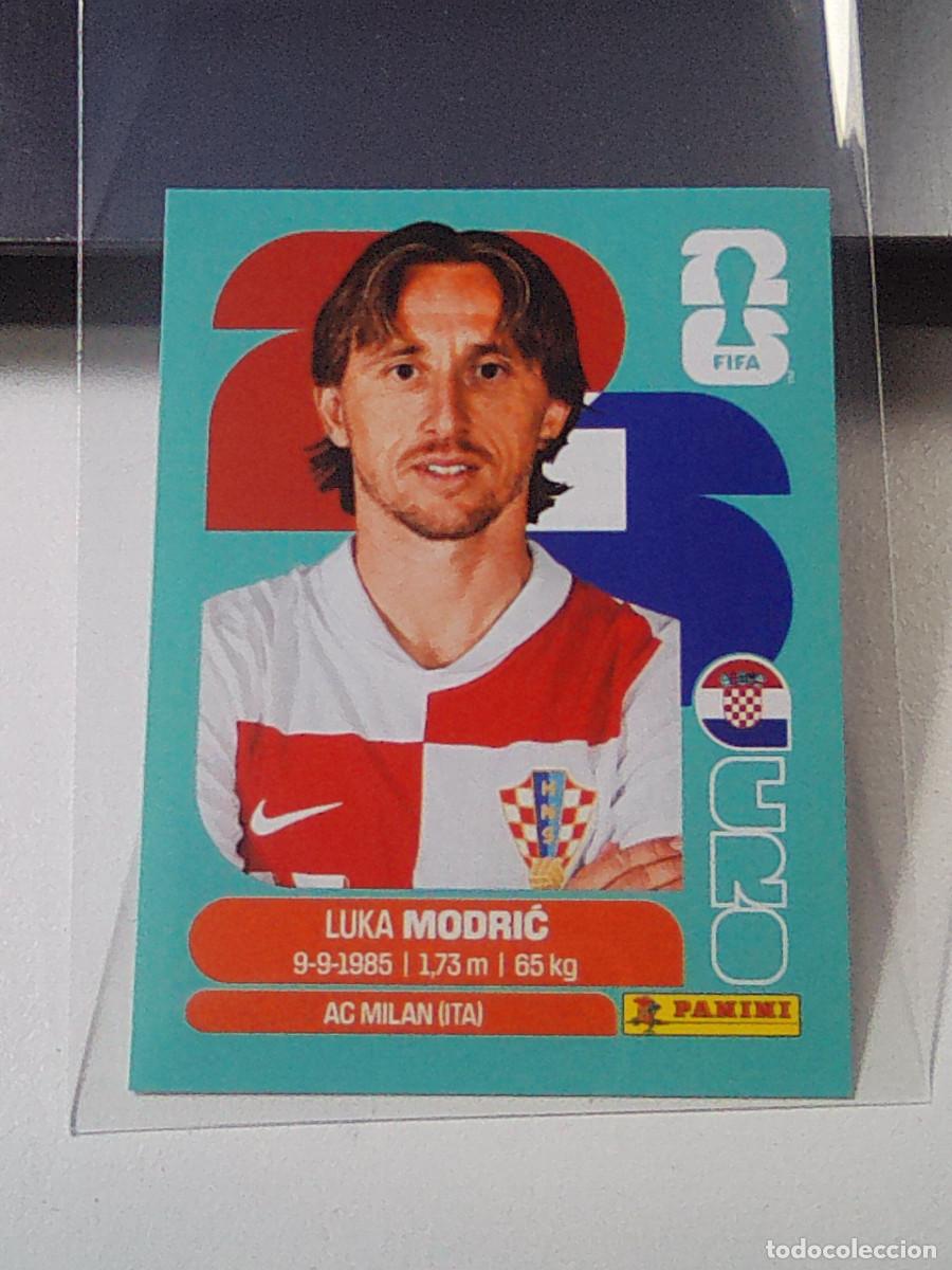 Cromos de f&uacute;tbol: B29 CRO9 CRO 9 LUKA MODRIĆ CRO&Aacute;CIA MUNDIAL FIFA WORLD CUP 2026 STICKER PANINI