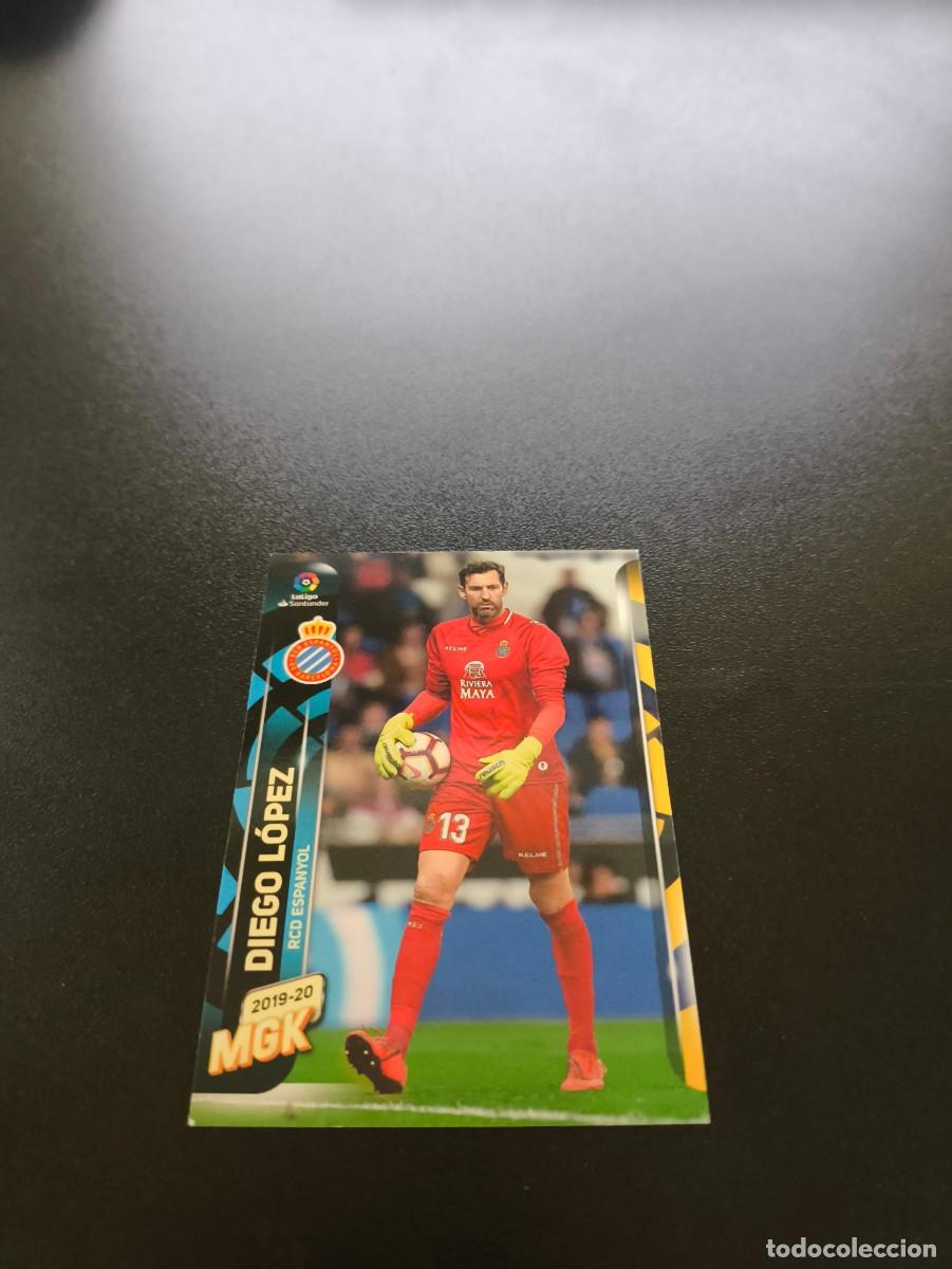 Cromos de f&uacute;tbol: 128 Diego L&oacute;pez ESPANYOL PANINI LIGA MECRACRACKS MGK 2019 2020 19 20 NO ESTE