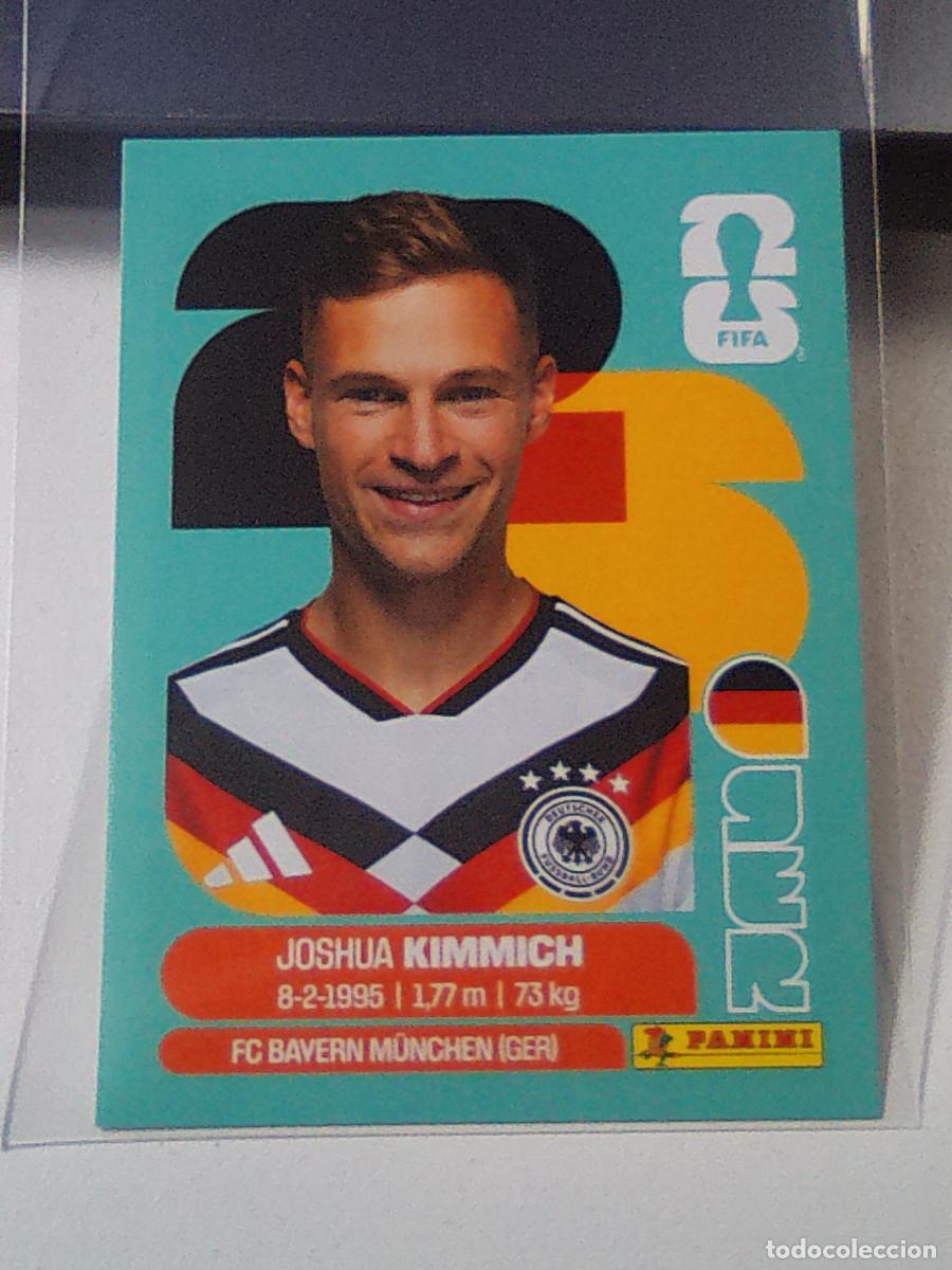 Cromos de f&uacute;tbol: B29 GER10 JOSHUA KIMMICH 10 ALEMANIA GERMANY GER MUNDIAL FIFA WORLD CUP 2026 STICKER PANINI