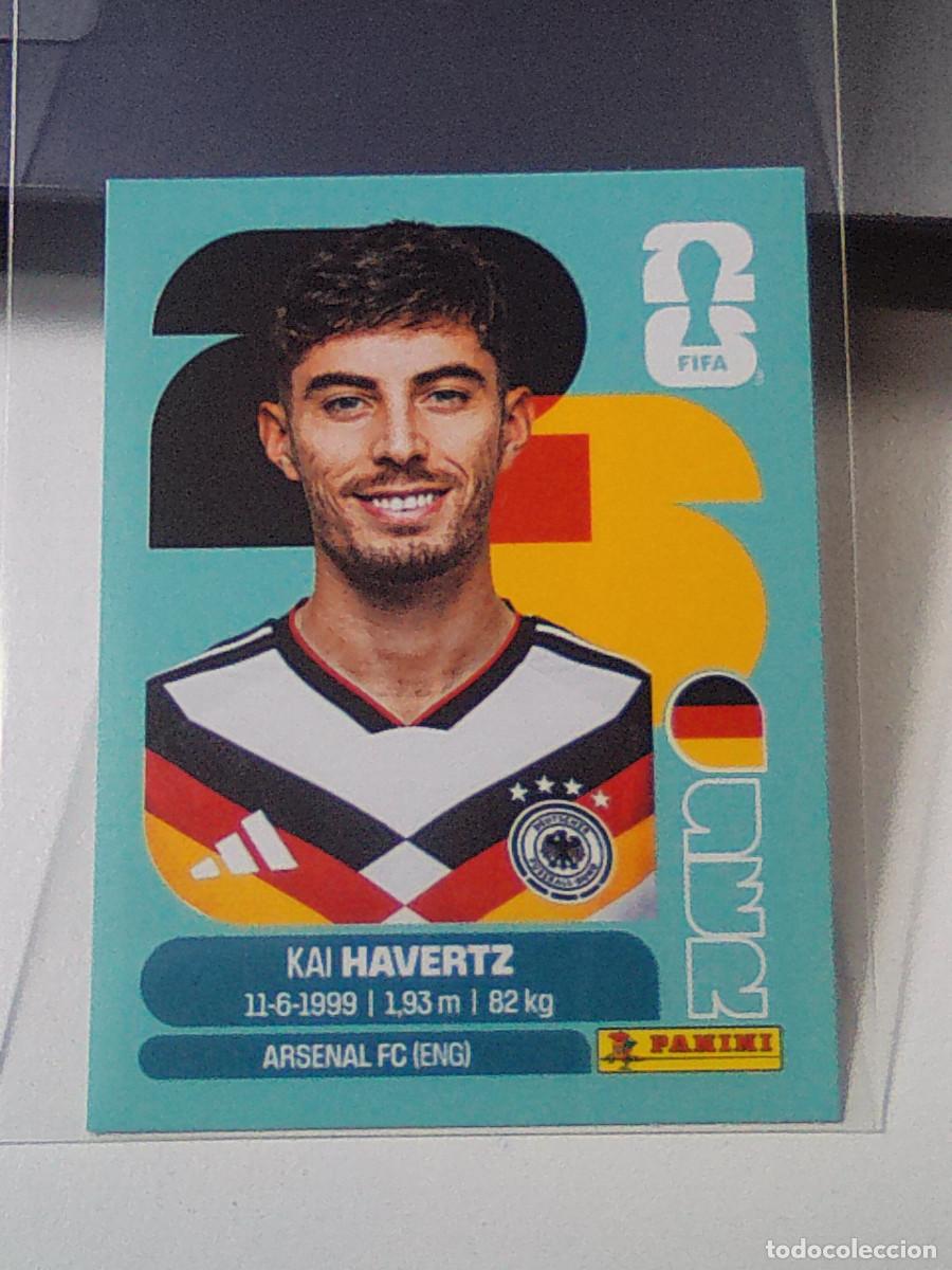 Cromos de f&uacute;tbol: B29 GER17 KAI HAVERTZ 17 ALEMANIA GERMANY GER MUNDIAL FIFA WORLD CUP 2026 STICKER PANINI
