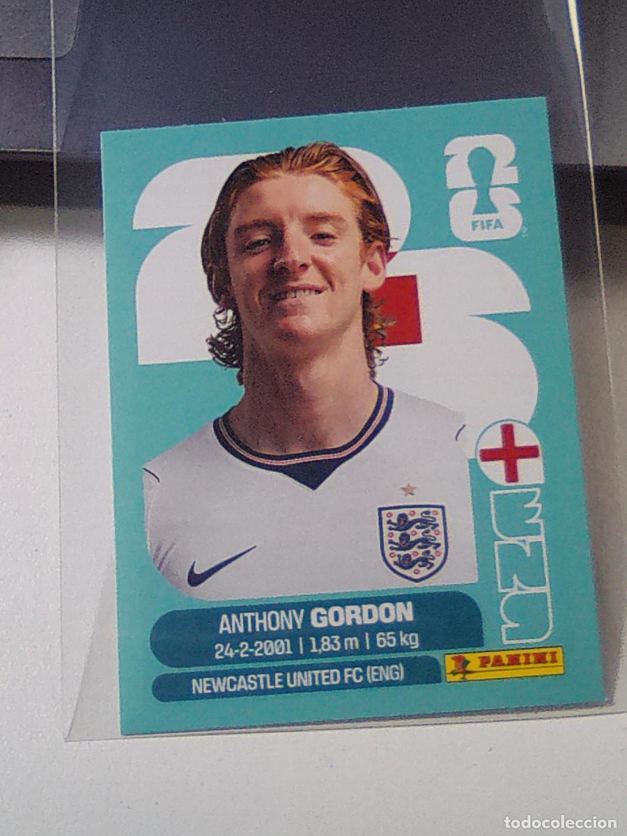 Fu&szlig;ball-Sticker: B29 ENG15 ANTHONY GORDON ENG 15 INGLATERRA ENGLAND MUNDIAL FIFA WORLD CUP 2026 STICKER PANINI