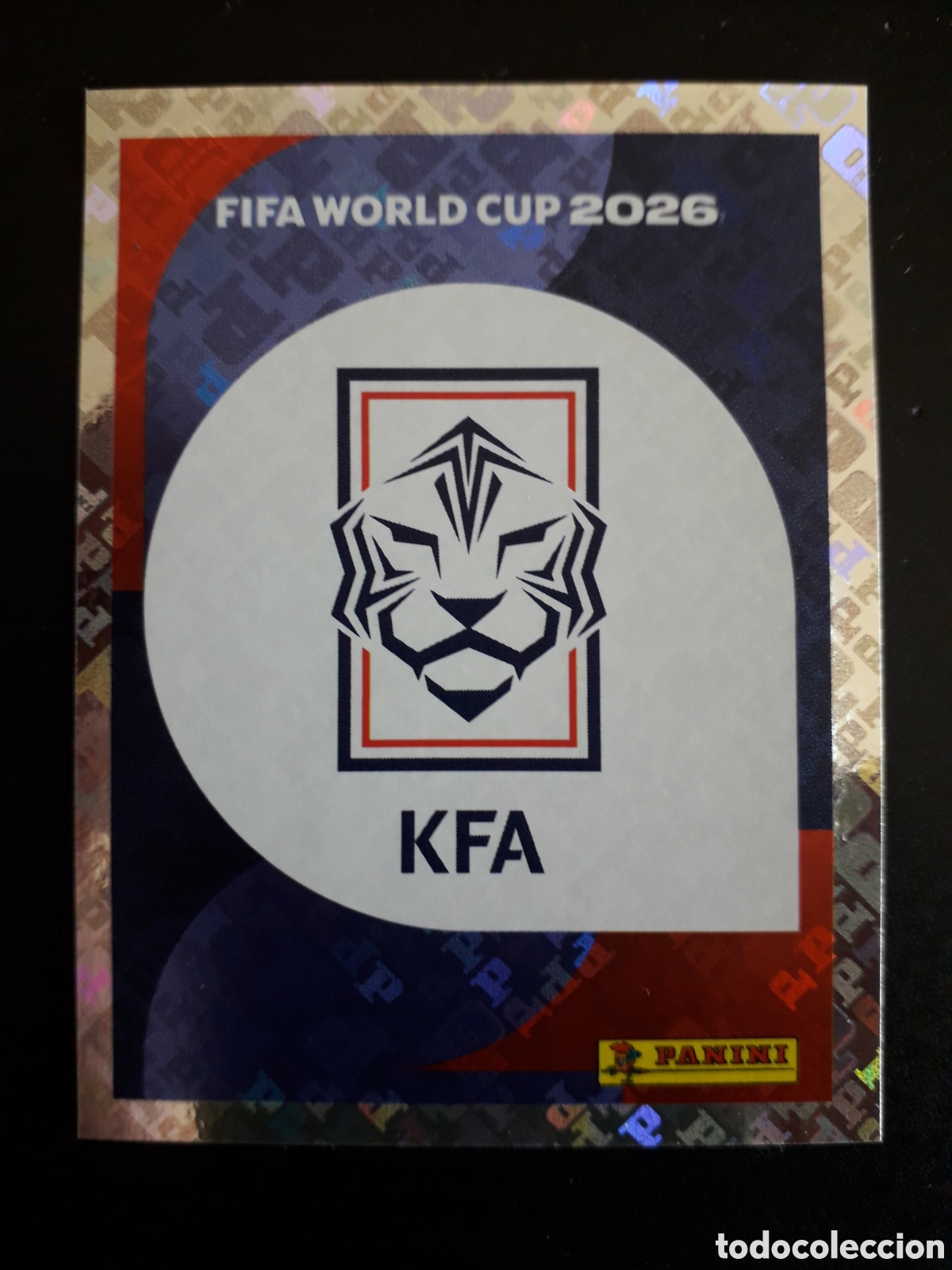 Football Stickers: ESCUDO COREA DEL SUR KOR 1 MUNDIAL F&Uacute;TBOL 2026 FIFA WORLD CUP PANINI SIN PEGAR PEDIDO M&Iacute;NIMO 3&euro;