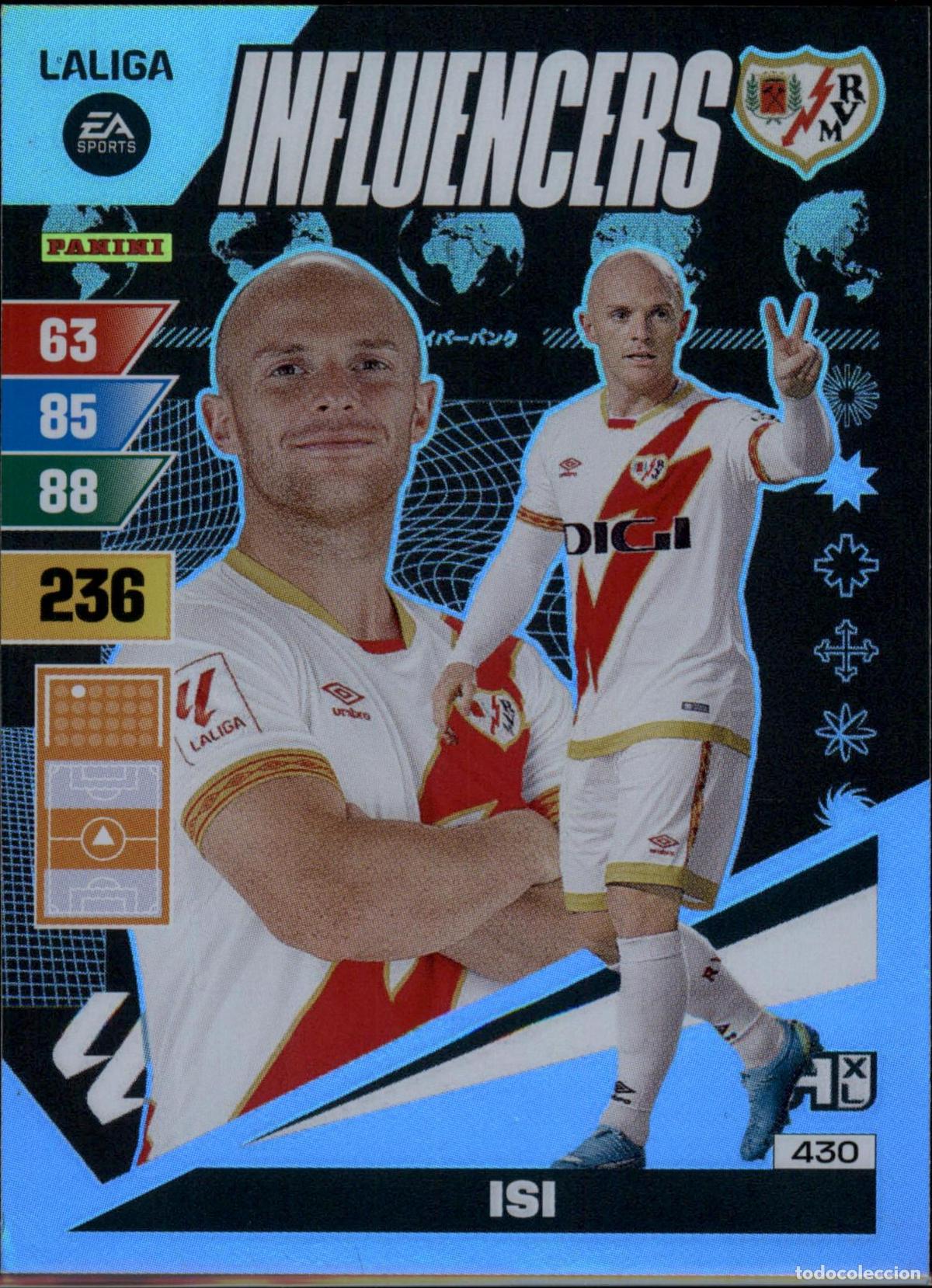 Football Stickers: Isi Palaz&oacute;n Super H&eacute;roes Rayo Vallecano LaLiga Santander Adrenalyn XL 2023 2024 Panini 24 25