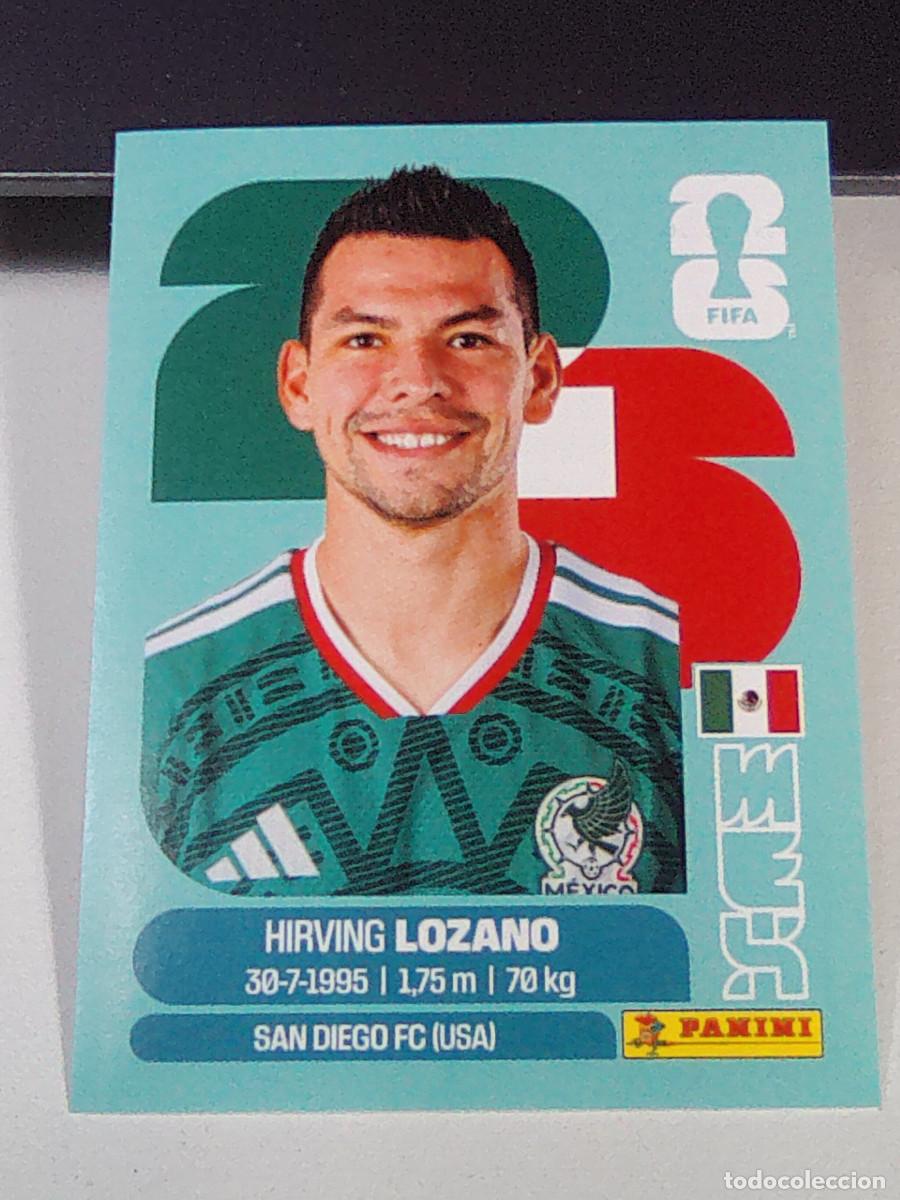 Cromos de f&uacute;tbol: B30 MEX 15 MEX15 HIRVING LOZANO M&Eacute;XICO MUNDIAL FIFA WORLD CUP 2026 STICKER PANINI
