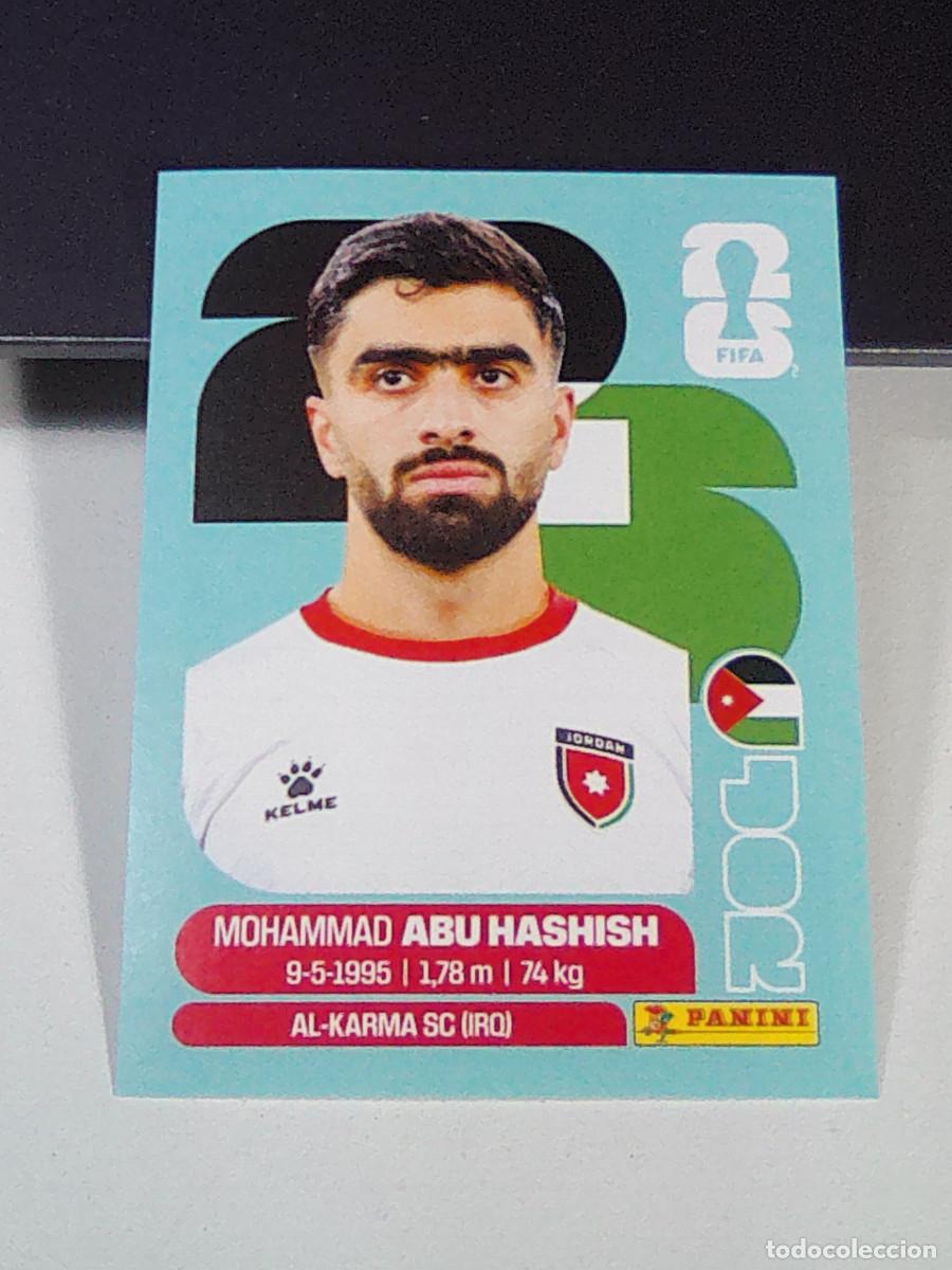 Cromos de f&uacute;tbol: B30 JOR 4 JOR4 MOHAMMAD ABU HASHISH JORDANIA JOR MUNDIAL FIFA WORLD CUP 2026 STICKER PANINI