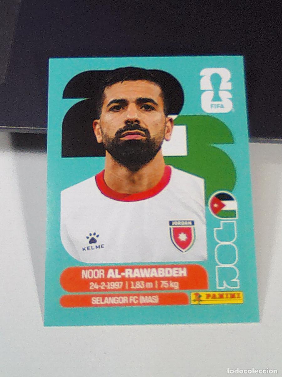 Cromos de f&uacute;tbol: B30 JOR 11 JOR11 NOOR AL-RAWABDEH JORDANIA JOR MUNDIAL FIFA WORLD CUP 2026 STICKER PANINI