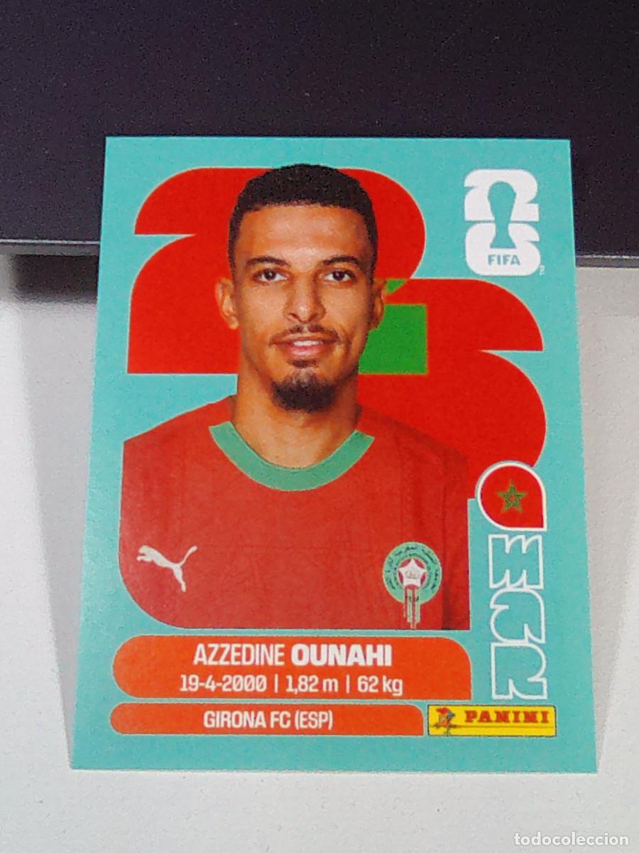Cromos de f&uacute;tbol: B30 MAR 11 MAR11 AZZEDINE OUNAHI MARRUECOS MOROCCO MAR MUNDIAL FIFA WORLD CUP 2026 STICKER PANINI