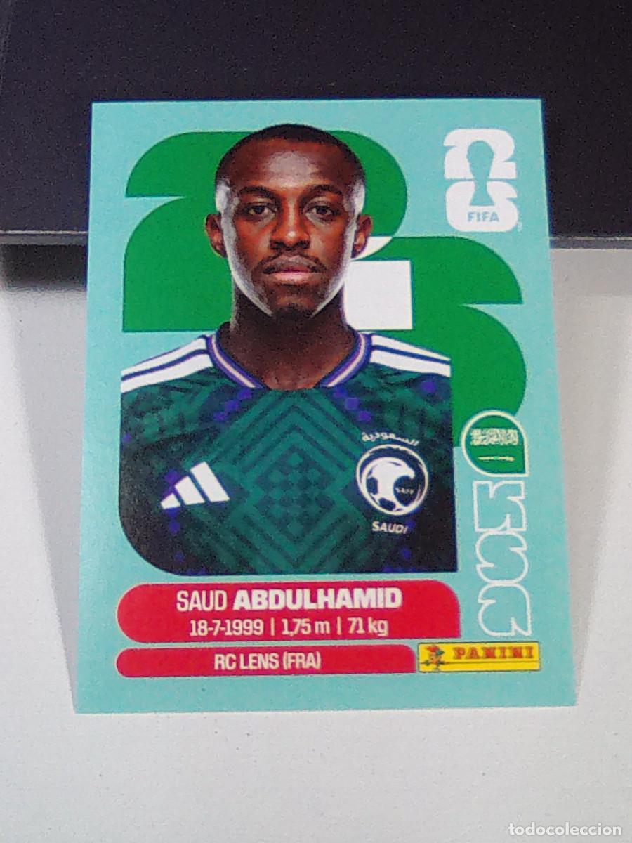 Cromos de f&uacute;tbol: B30 KSA4 SAUD ABDULHAMID 4 ARABIA SAUD&Iacute; KSA MUNDIAL FIFA WORLD CUP 2026 STICKER PANINI