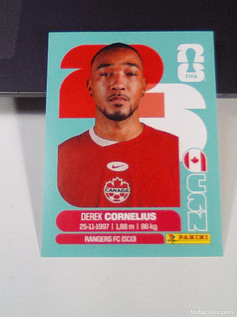 Fu&szlig;ball-Sticker: B30 CAN7 DEREK CORNELIUS 7 CANADA CAN MUNDIAL FIFA WORLD CUP 2026 STICKER PANINI