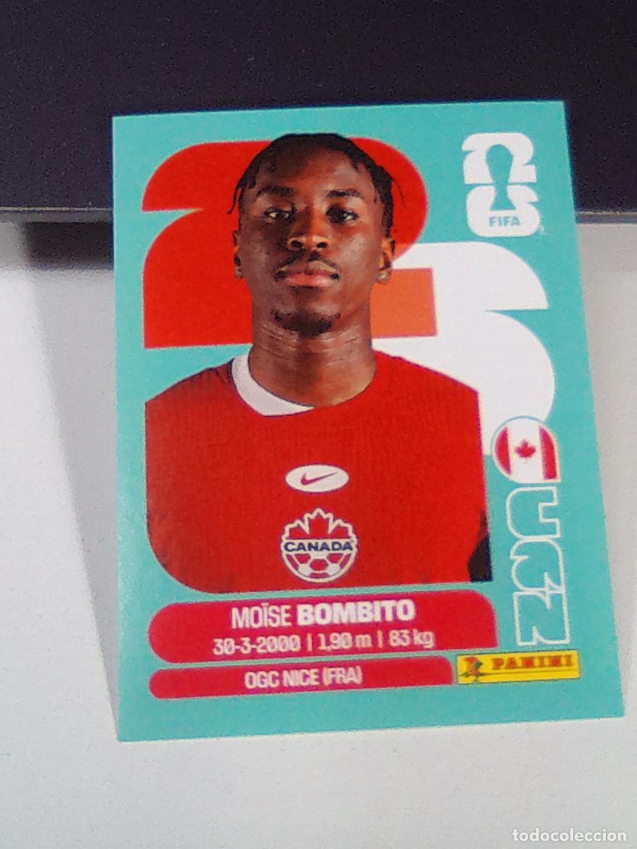 Fu&szlig;ball-Sticker: B30 CAN 8 CAN8 MOISE BOMBITO CANADA CAN MUNDIAL FIFA WORLD CUP 2026 STICKER PANINI
