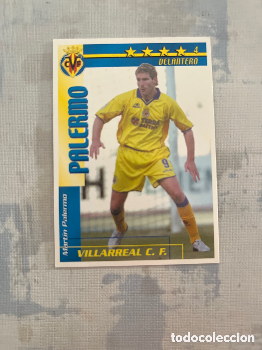 Fu&szlig;ball-Sticker: PALERMO VILLARREAL F&Uacute;TBOL MATCH TOTAL LIGA 2002-2003 MAGIC BOX INT CARD FUTBOL