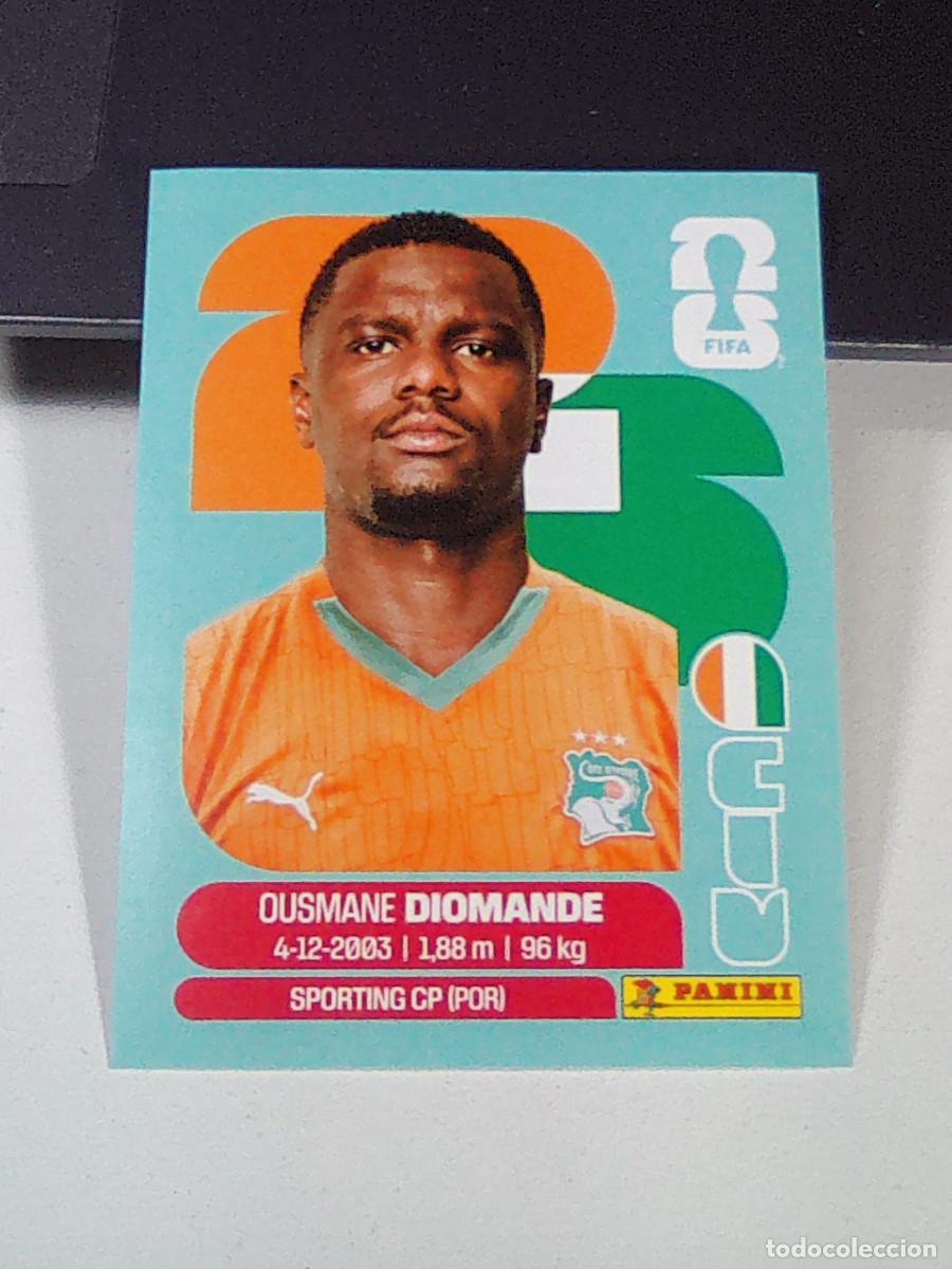 Cromos de f&uacute;tbol: B30 CIV9 CIV 9 OUSMANE DIOMANDE COSTA DE MARFIL CIV MUNDIAL FIFA WORLD CUP 2026 STICKER PANINI