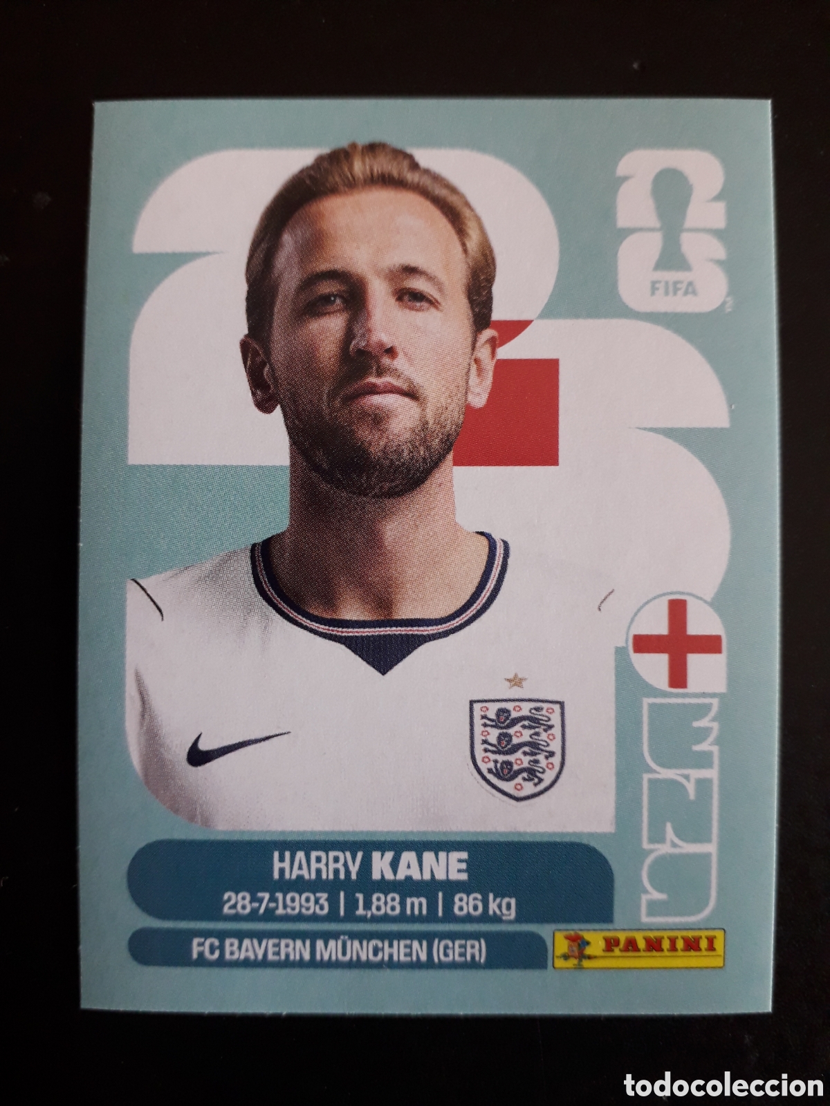 Cromos de f&uacute;tbol: KANE INGLATERRA ENG 18 MUNDIAL F&Uacute;TBOL 2026 FIFA WORLD CUP PANINI SIN PEGAR PEDIDO M&Iacute;NIMO 3&euro;