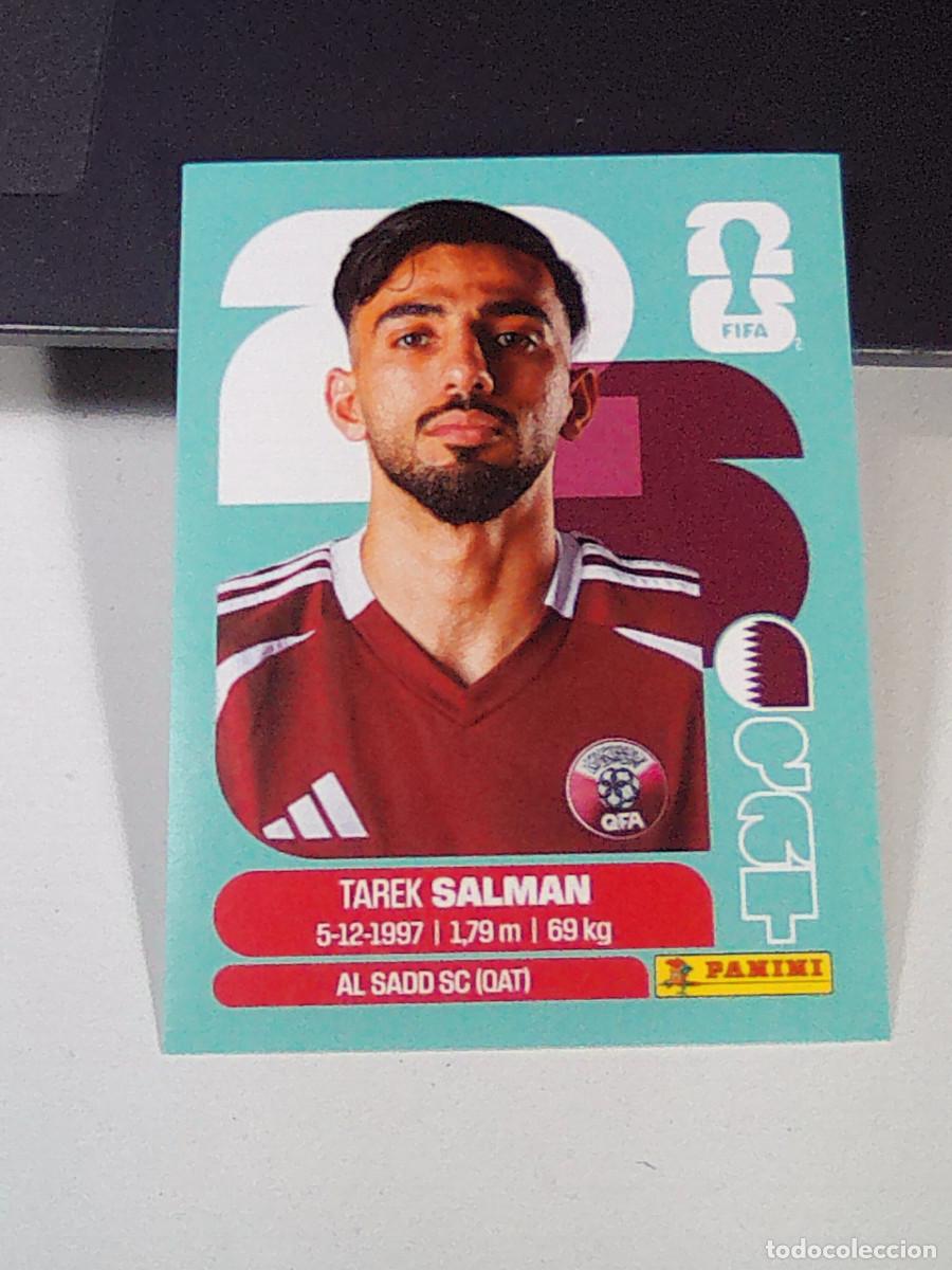 Cromos de f&uacute;tbol: B30 QAT 8 QAT8 TAREK SALMAN QATAR MUNDIAL FIFA WORLD CUP 2026 STICKER PANINI
