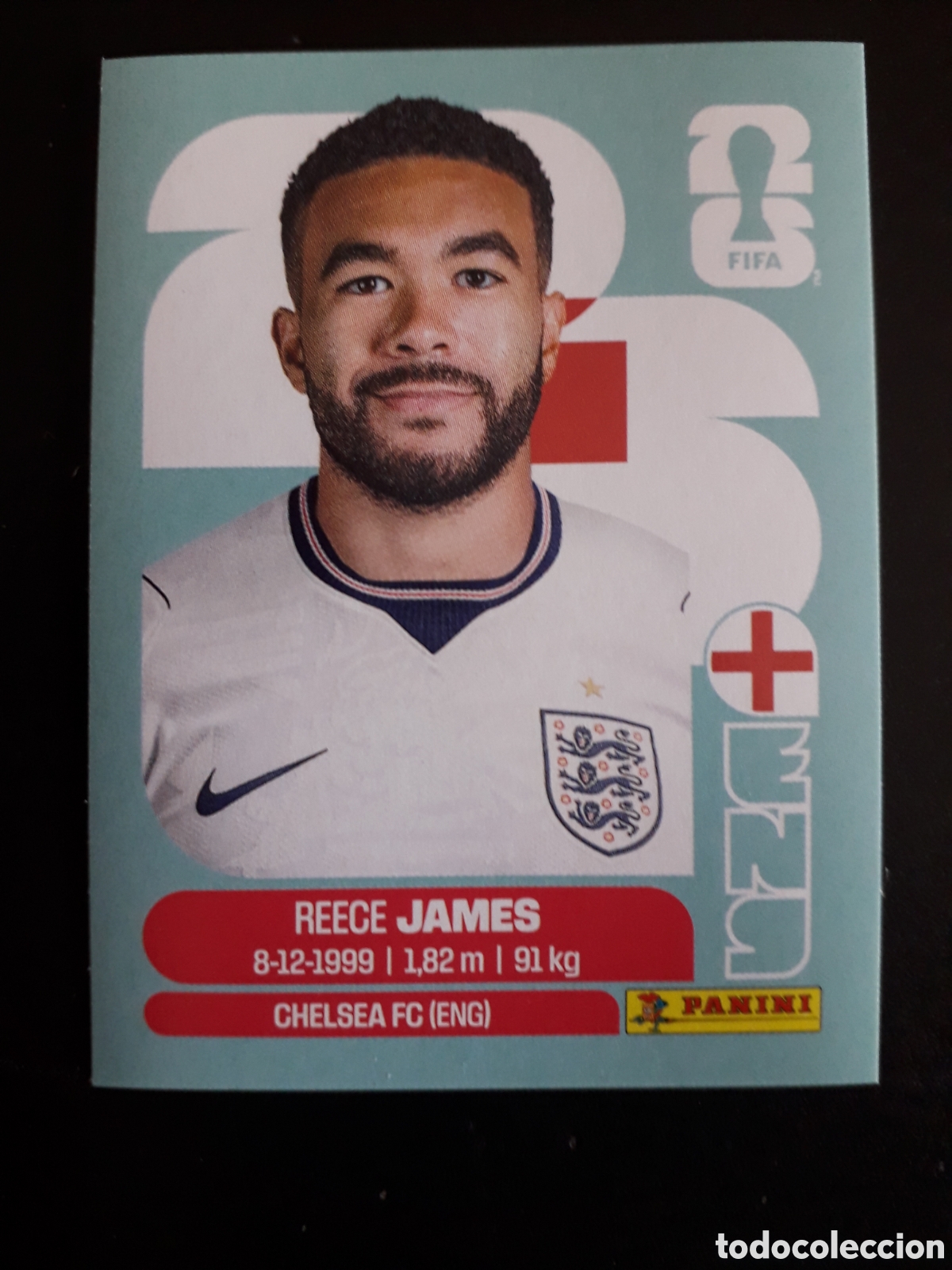 Cromos de f&uacute;tbol: JAMES INGLATERRA ENG 7 MUNDIAL F&Uacute;TBOL 2026 FIFA WORLD CUP PANINI SIN PEGAR PEDIDO M&Iacute;NIMO 3&euro;.