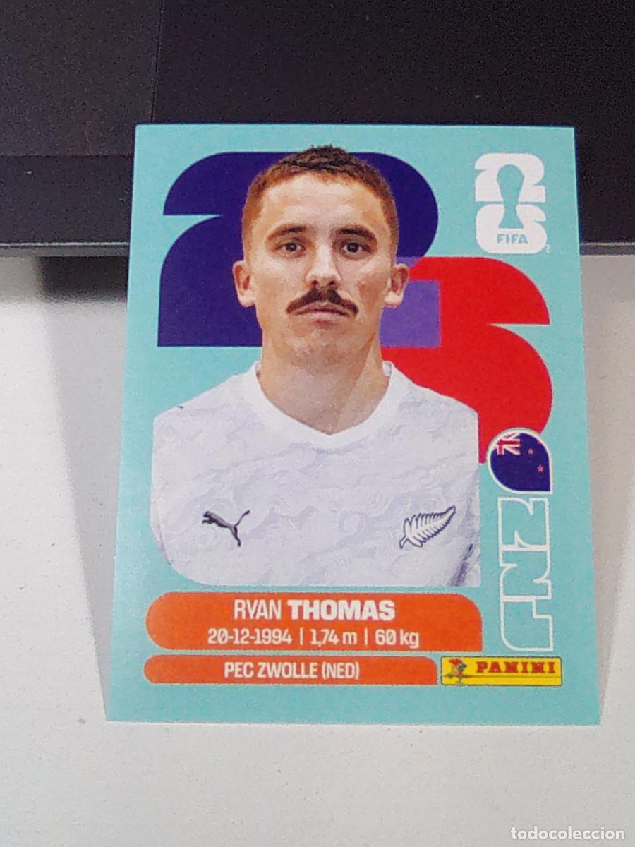 Cromos de f&uacute;tbol: B30 NZL 12 NZL12 RYAB THOM NUEVA ZELANDA NZL NEW ZEALAND MUNDIAL FIFA WORLD CUP 2026 STICKER PANINI