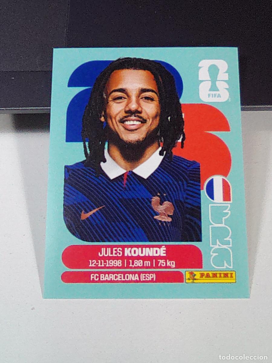 Cromos de f&uacute;tbol: B30 FRA5 FRA 5 JULES KOUND&Eacute; FRANCIA FRANCE FRA MUNDIAL FIFA WORLD CUP 2026 STICKER PANINI