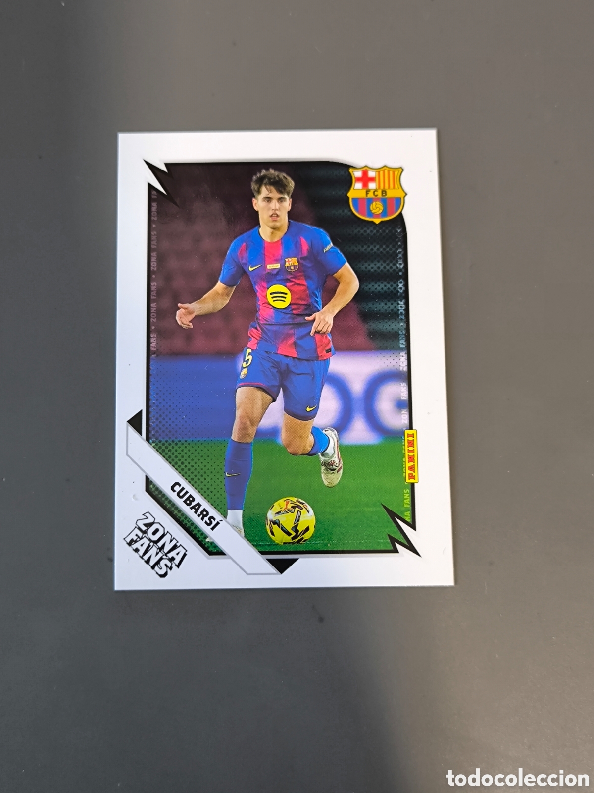 Cromos de f&uacute;tbol: CUBARS&Iacute; 33 Zona Fans FC Barcelona Panini Club 2026