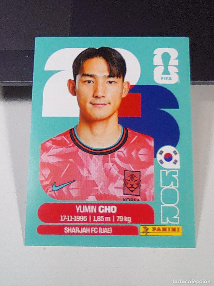 Cromos de f&uacute;tbol: B30 KOR5 YU-MIN CHO 5 YUMIN COREA DEL SUR KOR MUNDIAL FIFA WORLD CUP 2026 STICKER PANINI