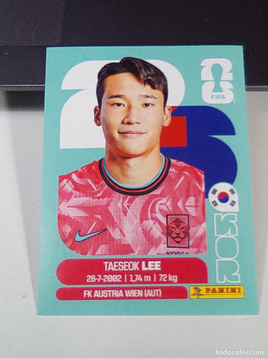 Cromos de f&uacute;tbol: B30 KOR 8 KOR8 TAESEOK LEE KOREA COREA DEL SUR KOR MUNDIAL FIFA WORLD CUP 2026 STICKER PANINI