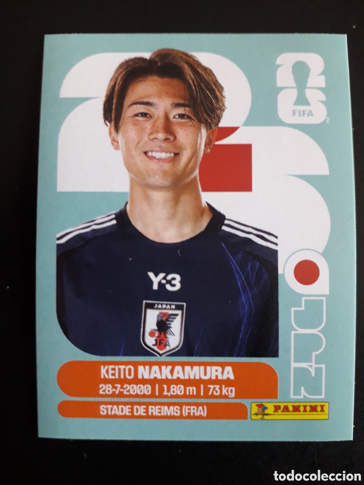 Cromos de f&uacute;tbol: NAKAMURA JAP&Oacute;N JPN 15 MUNDIAL F&Uacute;TBOL 2026 FIFA WORLD CUP PANINI SIN PEGAR PEDIDO M&Iacute;NIMO 3&euro;