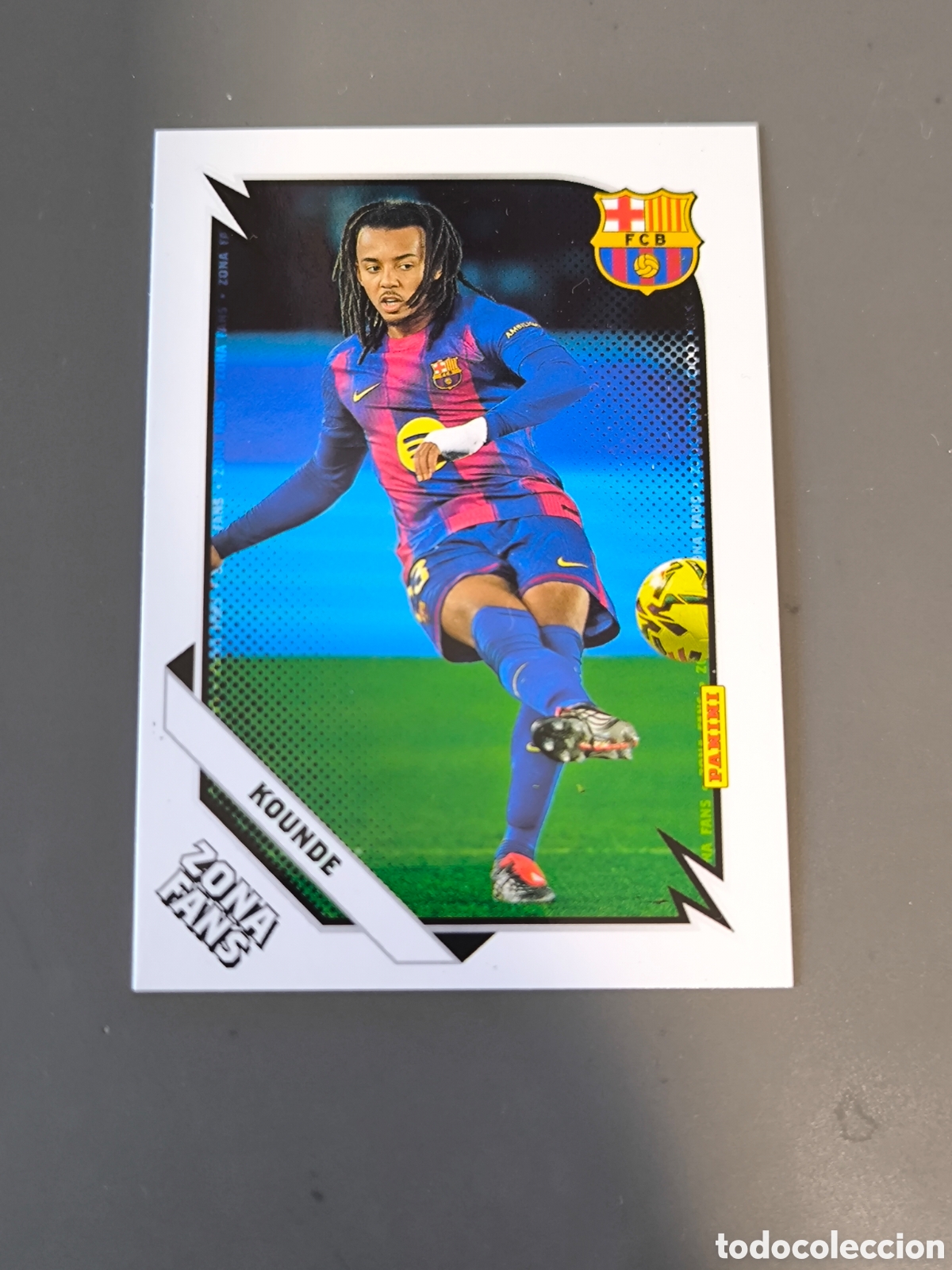 Cromos de f&uacute;tbol: KOUNDE 32 Zona Fans FC Barcelona Panini Club 2026