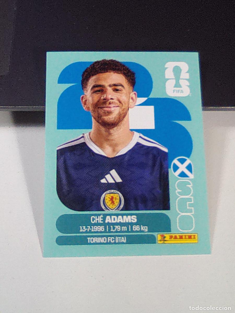 Cromos de f&uacute;tbol: B30 SCO 19 SCO19 CHE ADAMS ESCOCIA SCOTLAND SCO MUNDIAL FIFA WORLD CUP 2026 STICKER PANINI
