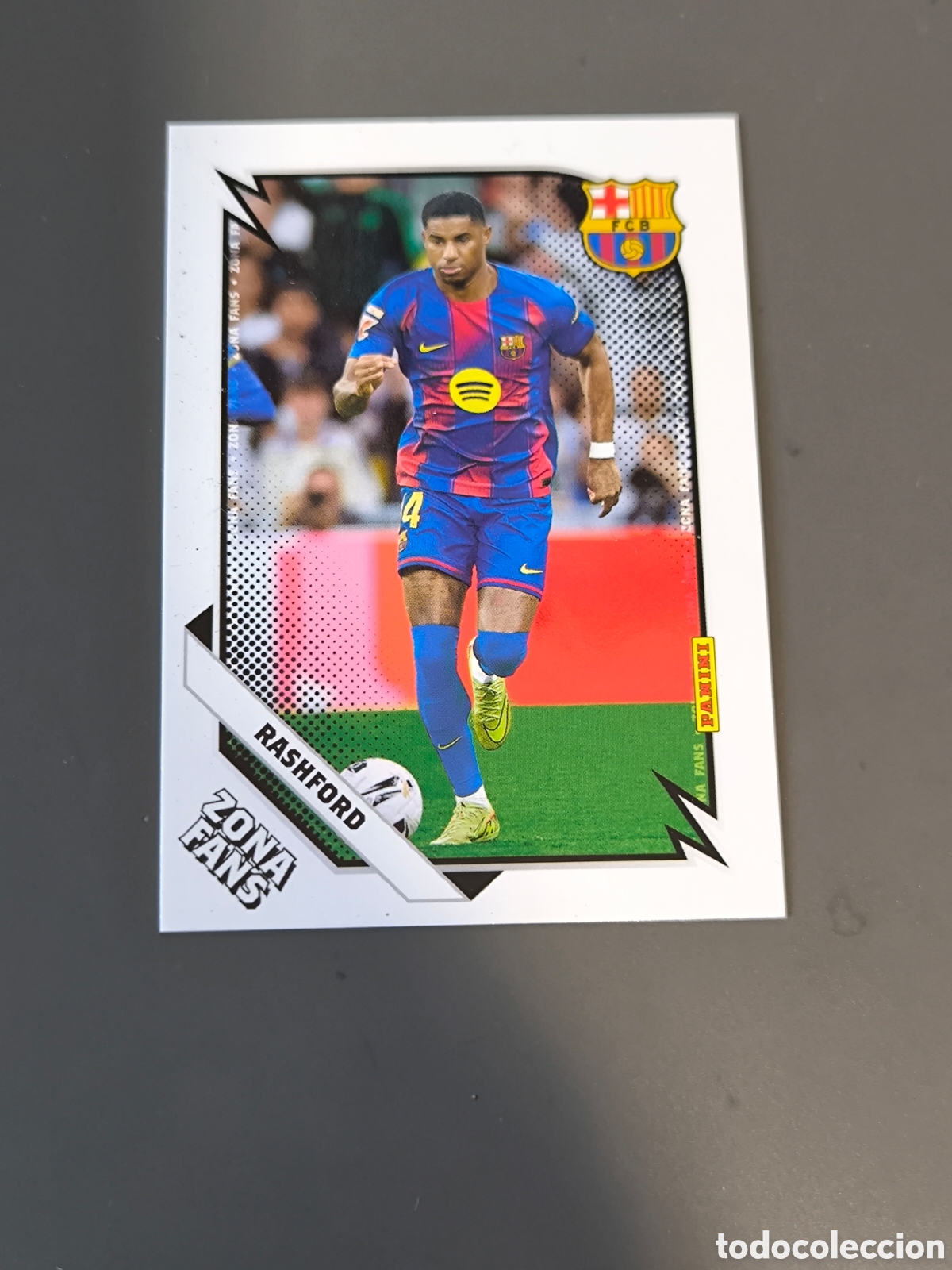 Cromos de f&uacute;tbol: RASHFORD 44 Zona Fans FC Barcelona Panini Club 2026