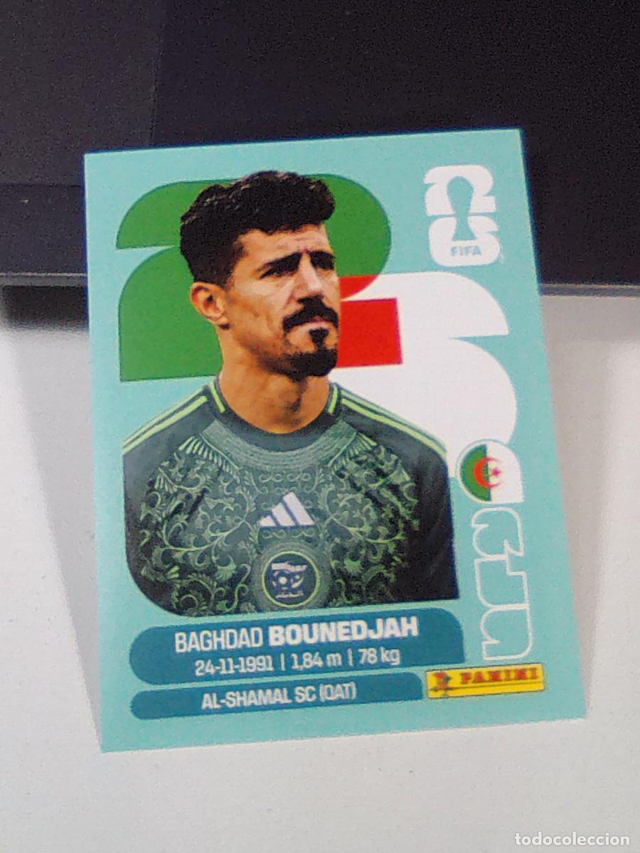 Cromos de f&uacute;tbol: B30 ALG19 BAGHDAD BOUNEDJAH 19 ARGELIA ALG MUNDIAL FIFA WORLD CUP 2026 STICKER PANINI
