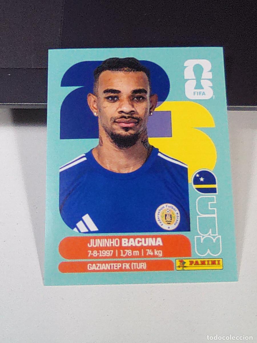 Cromos de f&uacute;tbol: B30 CUW11 CUW 11 JUNINHO BACUNA CURAZAO CURA&Ccedil;AO CUW MUNDIAL FIFA WORLD CUP 2026 STICKER PANINI