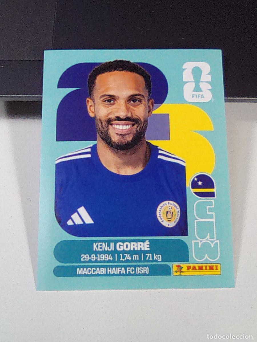 Cromos de f&uacute;tbol: B30 CUW15 KENJI GORRE 15 CURAZAO CURA&Ccedil;AO CUW MUNDIAL FIFA WORLD CUP 2026 STICKER PANINI