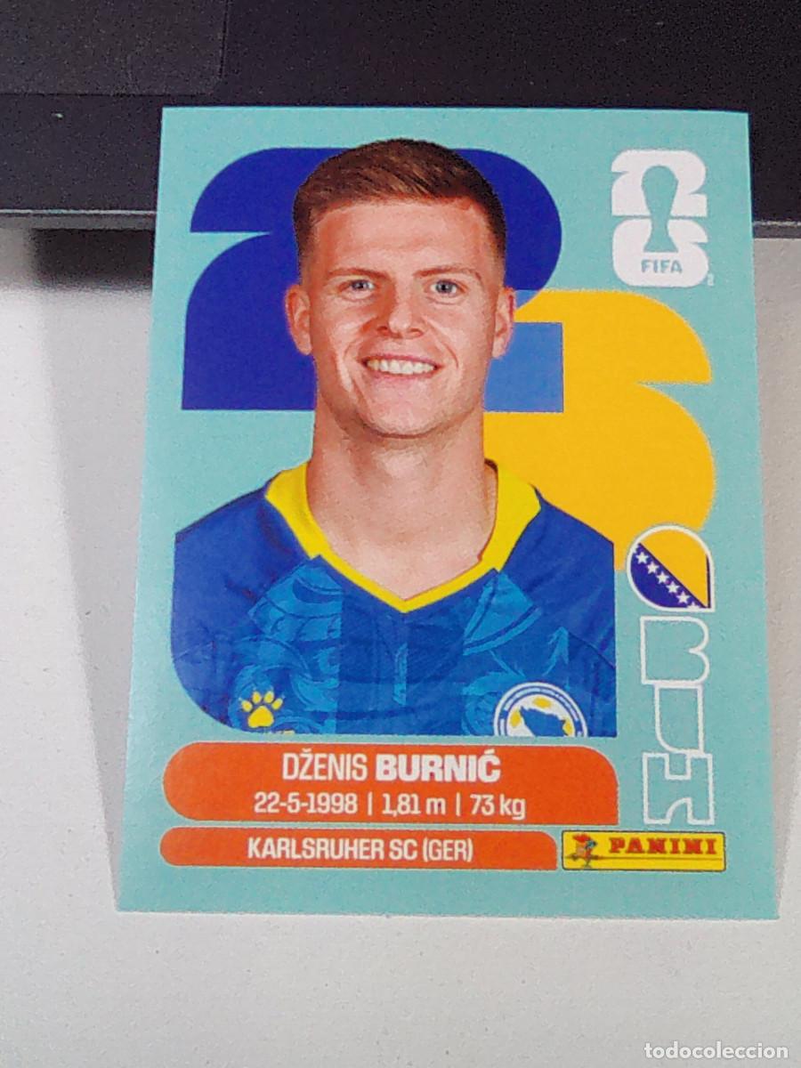 Cromos de f&uacute;tbol: B30 BIH14 DŽENIS BURNIĆ 14 BOSNIA HERZEGOVINA BIH MUNDIAL FIFA WORLD CUP 2026 STICKER PANINI