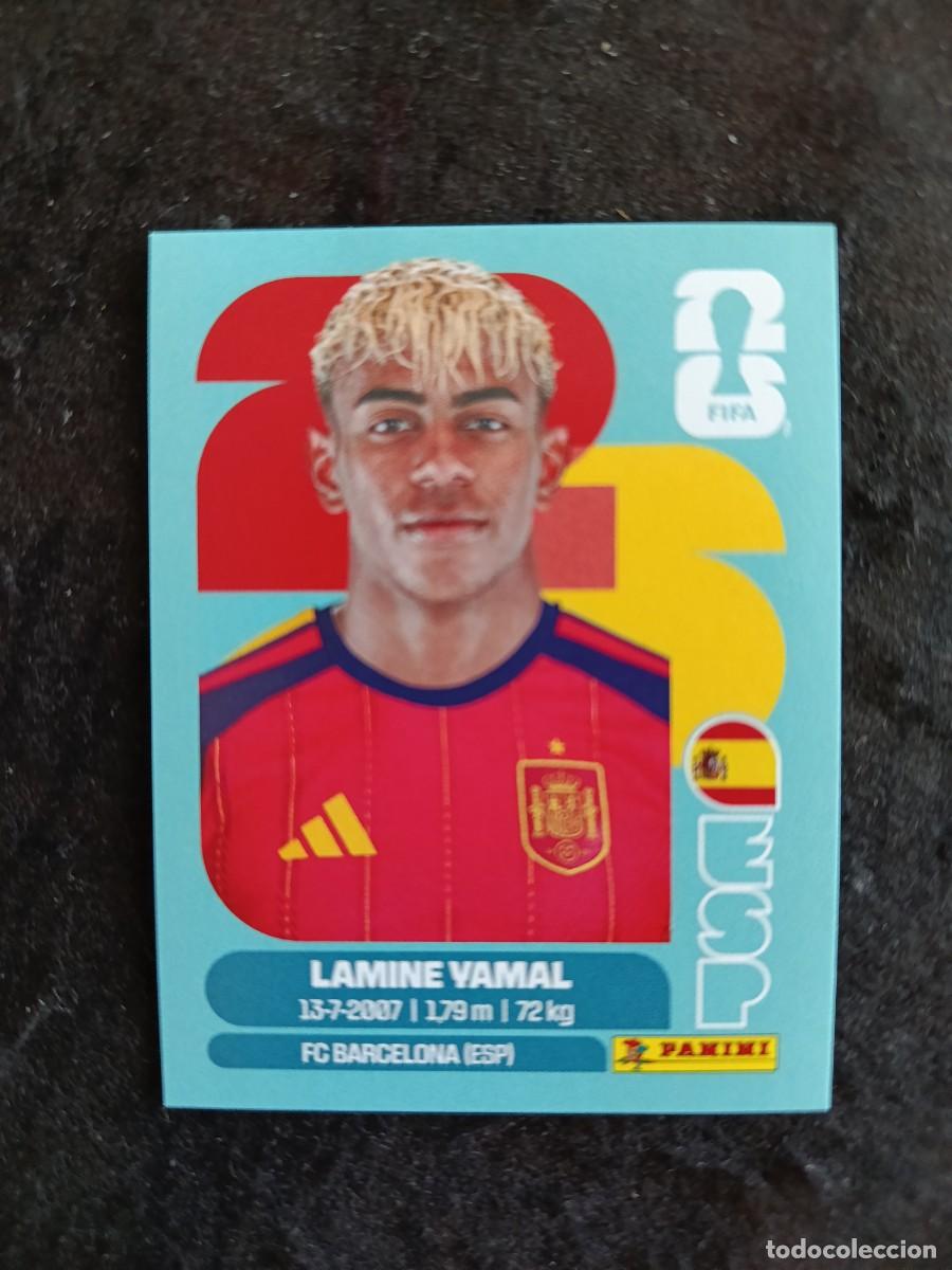 Cromos de f&uacute;tbol: FIFA WORLD CUP 2026 PANINI. #ESP 15. LAMINE YAMAL. ESPA&Ntilde;A
