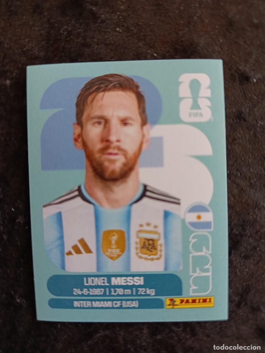 Cromos de f&uacute;tbol: FIFA WORLD CUP 2026 PANINI. #ARG 17. LIONEL MESSI. ARGENTINA