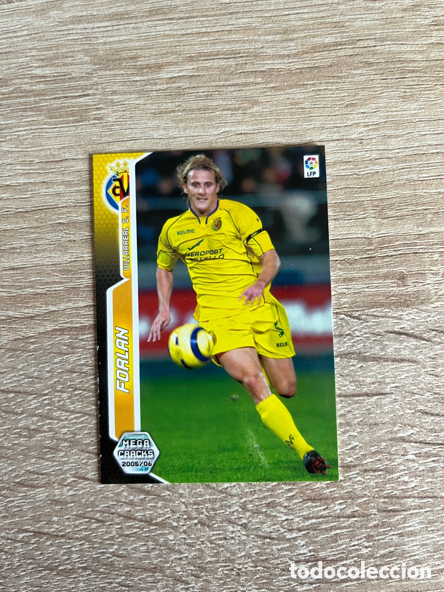 Cartes &agrave; collectionner de Football: 341 DIEGO FORL&Aacute;N MEGACRACKS MGK 2005 2006 VILLARREAL