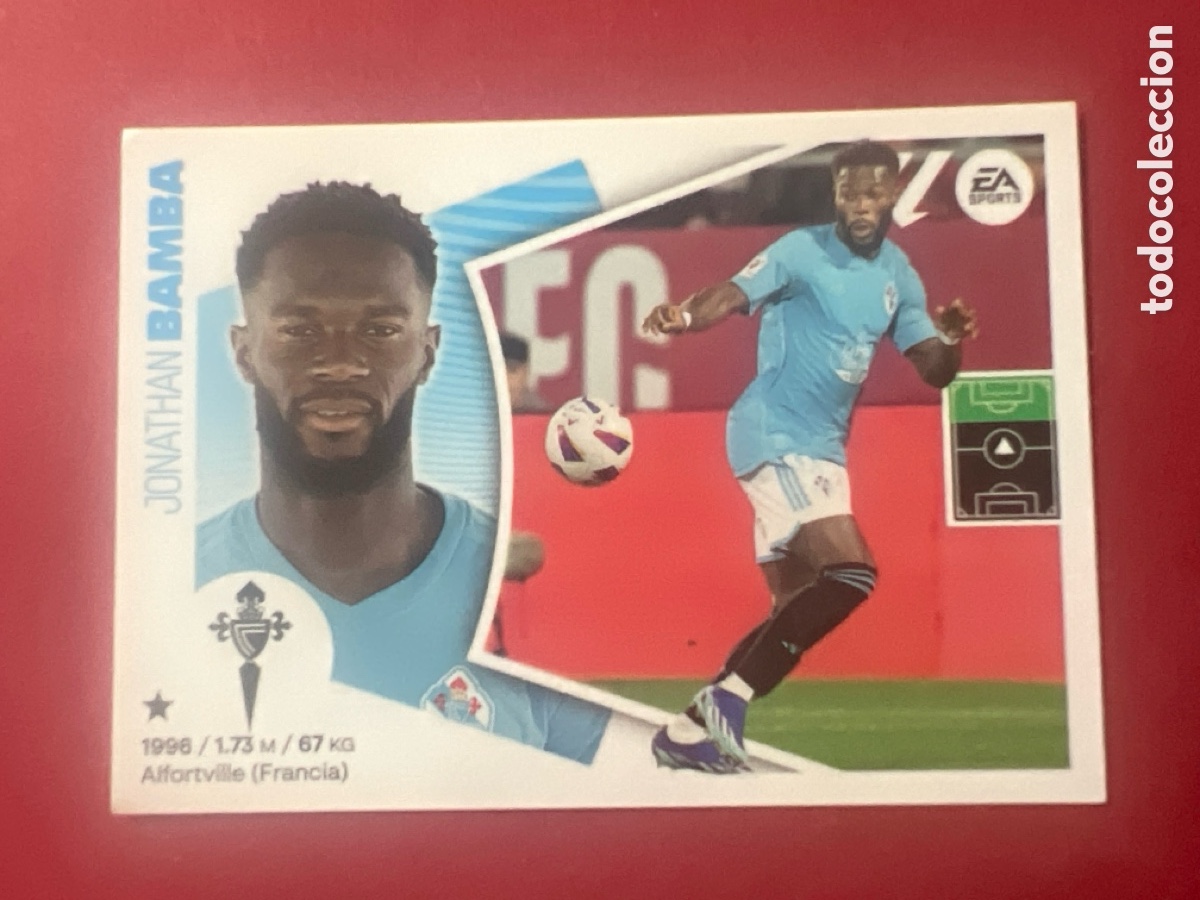 Figurine di Calcio: C1473. CROMO ESTE PANINI - LIGA 2024-25 (24 - 25) - N&ordm; 19 - BAMBA - CELTA