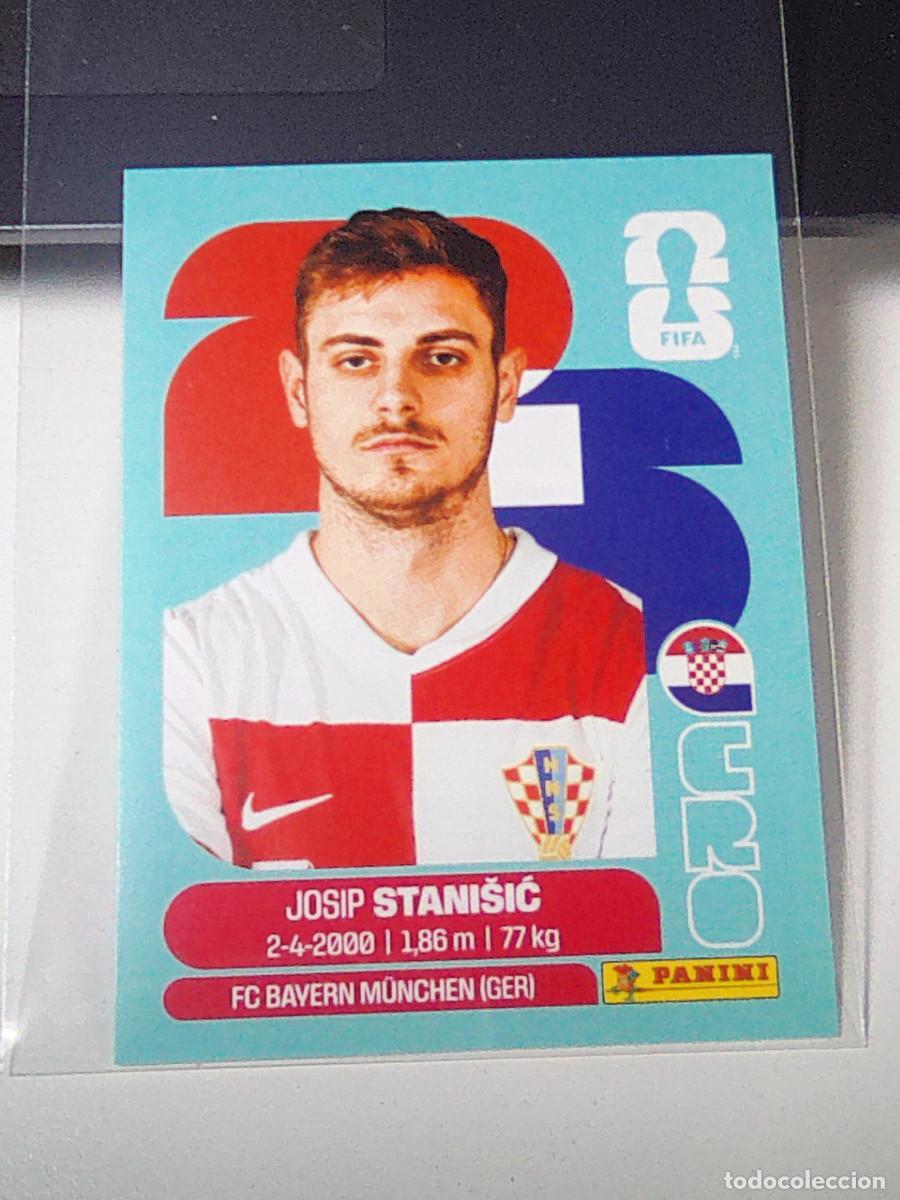 Figurine di Calcio: B31 CRO5 JOSIP STANI&Scaron;IĆ 5 CROATIA CROACIA CRO MUNDIAL FIFA WORLD CUP 2026 STICKER PANINI
