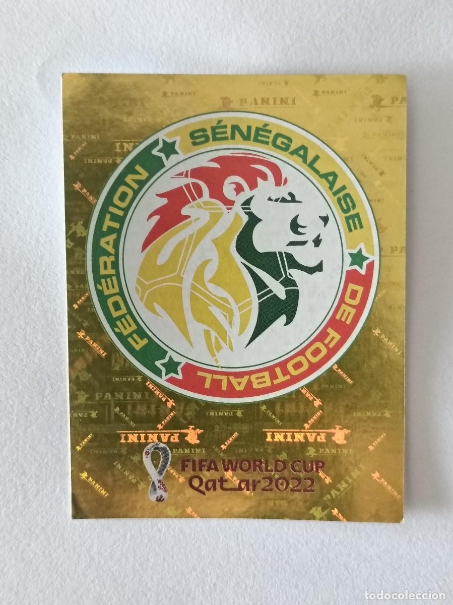 Fu&szlig;ball-Sticker: #SEN 2 ESCUDO (SENEGAL) MUNDIAL QATAR 2022 PANINI