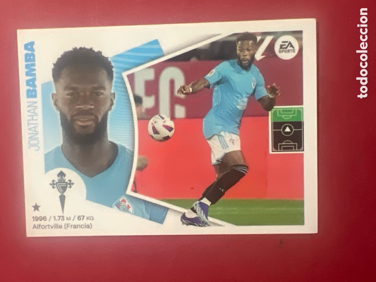 Fu&szlig;ball-Sticker: E1475. CROMO ESTE PANINI - LIGA 2024-25 (24 - 25) - N&ordm; 19 - BAMBA - CELTA