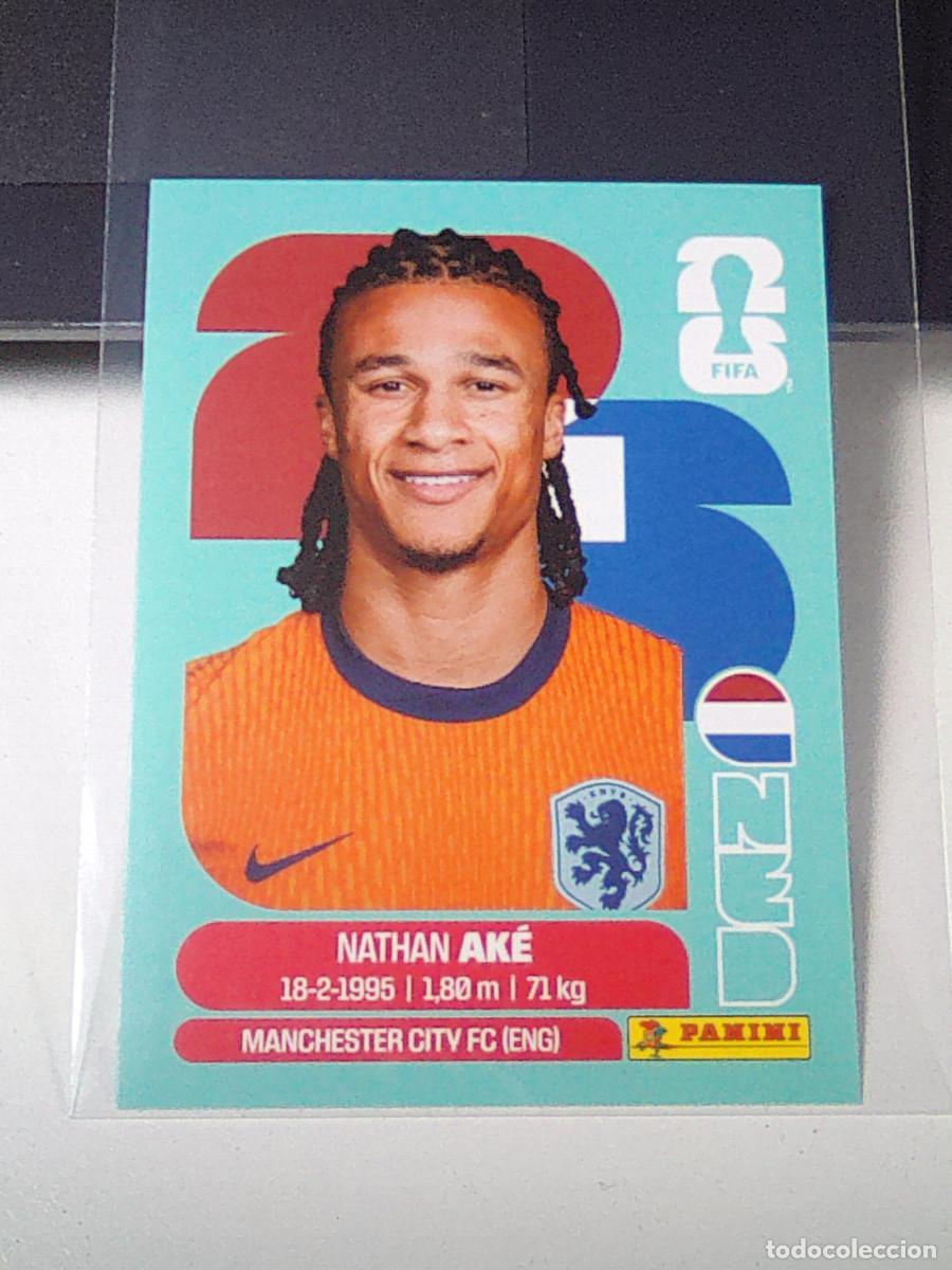 Fu&szlig;ball-Sticker: B31 NED7 NATHAN AK&Eacute; 7 PA&Iacute;SES BAJOS HOLANDA NED MUNDIAL FIFA WORLD CUP 2026 STICKER PANINI
