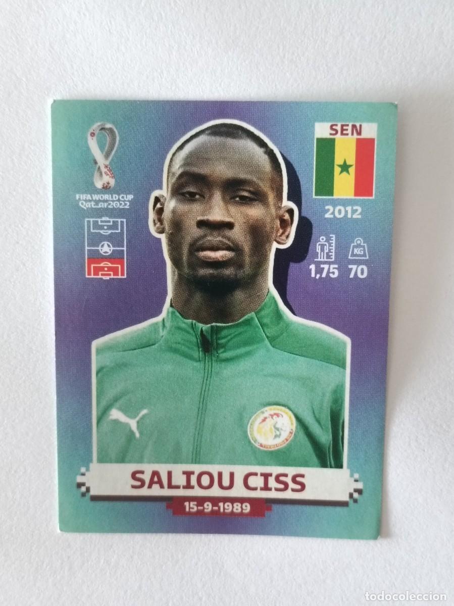 Football Stickers: #SEN 5 SALIOU CISS (SENEGAL) MUNDIAL QATAR 2022 PANINI